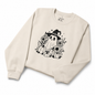 Ghost Crewneck Sweater | Retro Halloween Graphic Sweatshirt