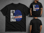 It’s In My DNA Cape Verdean Flag T-Shirt – Premium Soft Cotton Unisex Cultural Heritage Graphic Tee
